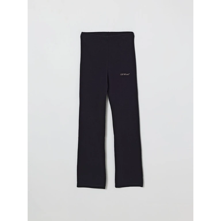 OFF-WHITE KIDS Pants Kids color Blue (OGCD007S26JER001410)
