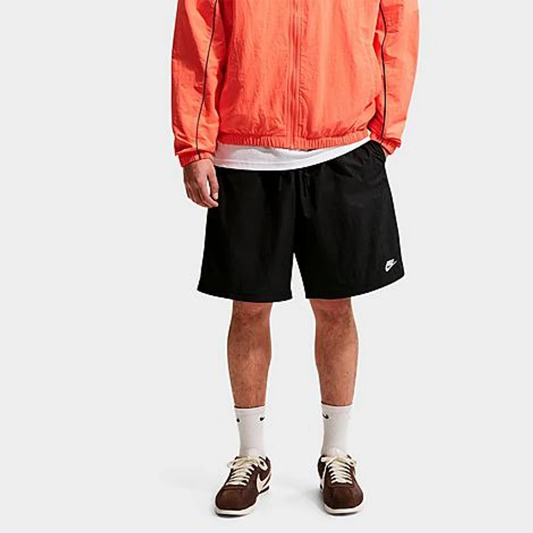 Nike Men's Sportswear Club Sport Shorts in Black/White Size: XS