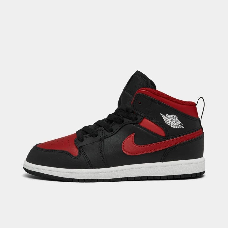 [dq8424-067] Preschool Air Jordan Retro 1 Mid 'bred Twist'