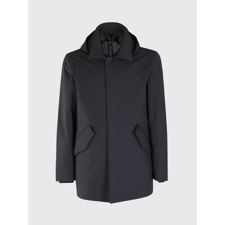 Coat Men color Black (HACHIKOPM981999)
