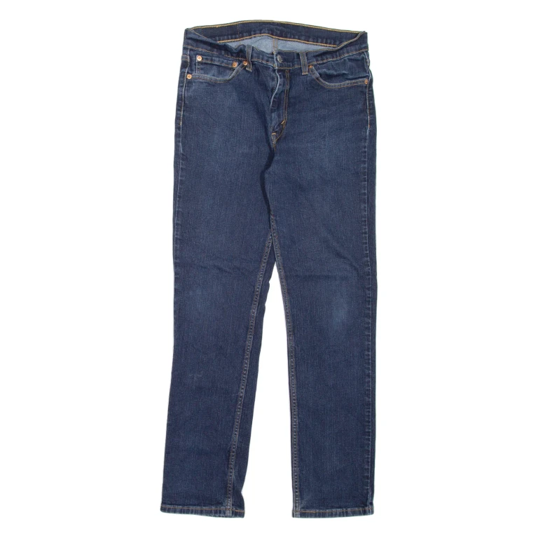 LEVI'S 511 Jeans Mens Blue Slim Straight W28 L30