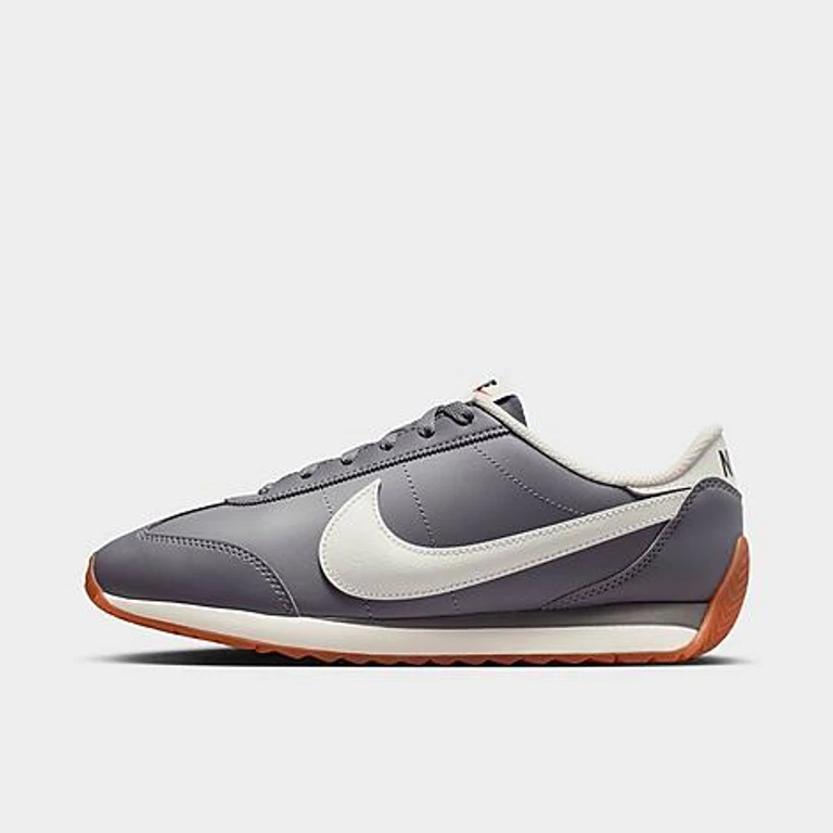 Nike Women's Pacific Leather Casual Shoes in Pencil Point/Gum Medium Brown/Black Size: 5.0