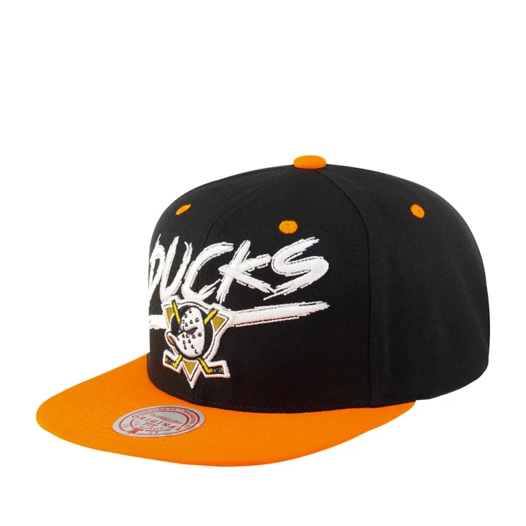 Men's NHL Transcript Snapback Ducks Snapback Caps