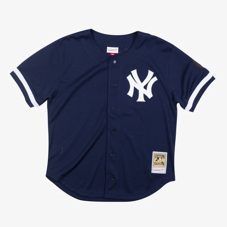Men's MLB Batting Pricing Jersey Yankees 1999 Yogi Berra