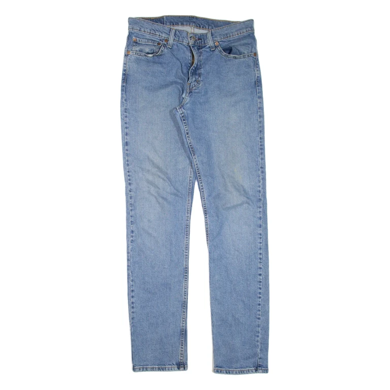 LEVI'S 511 Jeans Mens Blue Slim Straight W32 L34