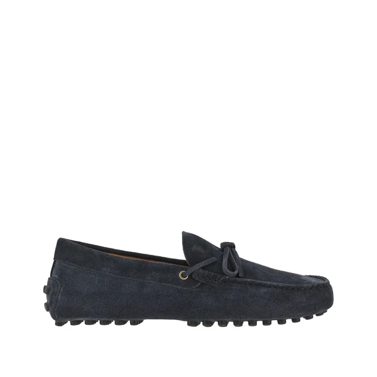 TODS 'Gommino' suede leather loafers Man 10