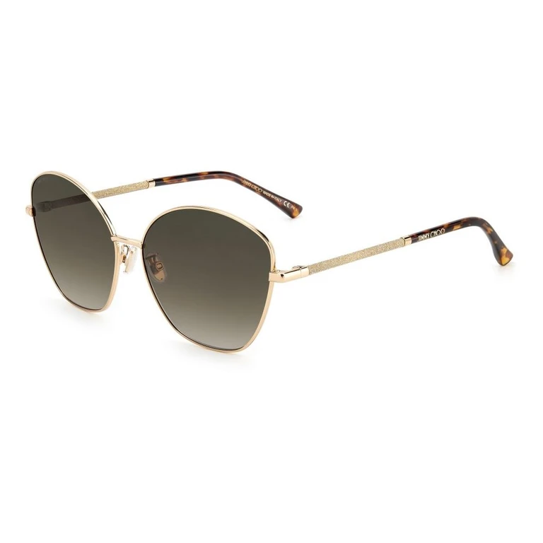 Jimmy Choo Gold Metal Sunglasses - Women (JCMARILIAGSK06JHAAC)