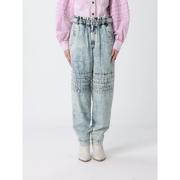 ISABEL MARANT ETOILE Jeans Woman color Gnawed Blue (PA0662FAD1H04E30BU)