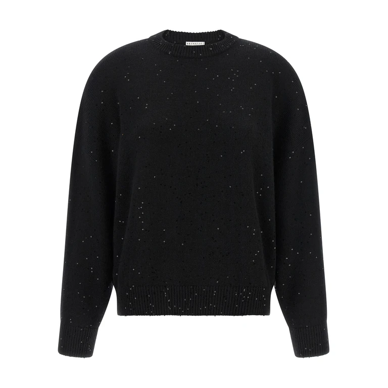 Brunello Cucinelli Black Cashmere Cardigan Clothing - Women