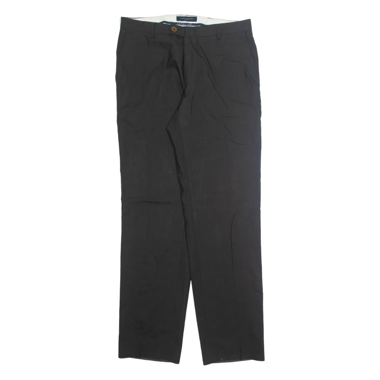 TOMMY HILFIGER Chino Workwear Mens Trousers Brown Regular Straight W32 L32