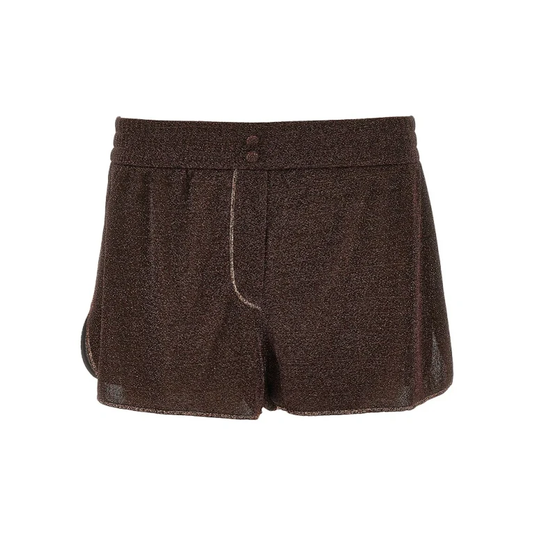 OSEREE SWIMWEAR 'Lumière' lurex jersey shorts Woman S