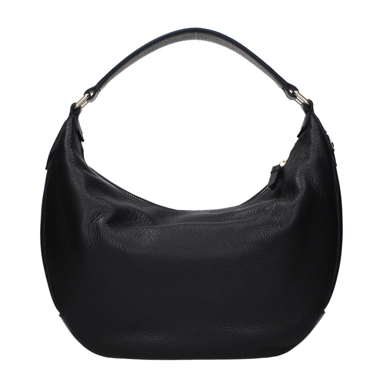 Jimmy Choo Black Leather Shoulder Bag - Women (JI15550955749641BT)