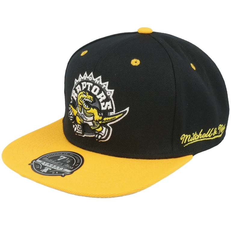 Men's NBA Yellow Toe Fitted Hwc Raptors Fitted Caps