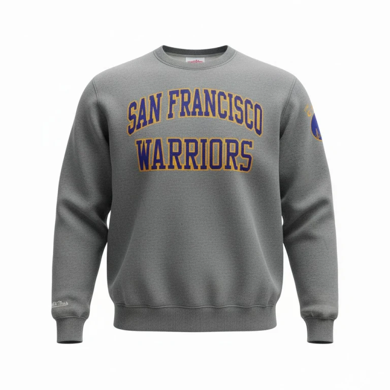 Men's NBA Golden State Warriors The City" Fleece Crew Sweater