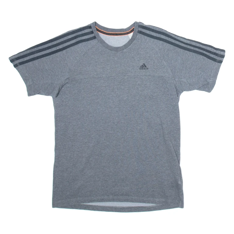 ADIDAS Mens T-Shirt Grey S