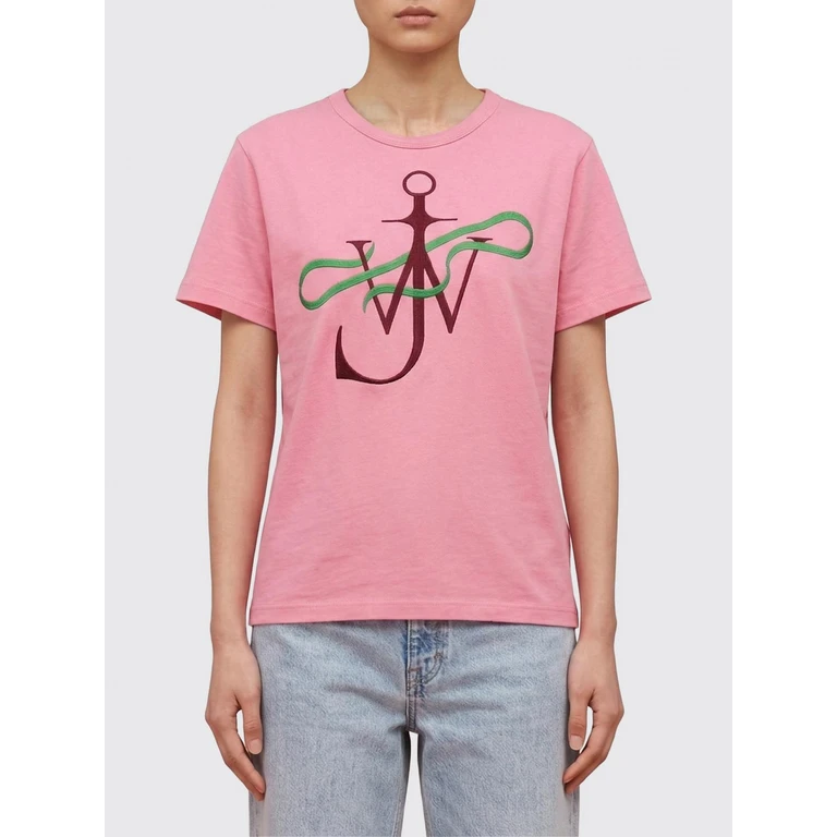JW ANDERSON T-Shirt Woman color Pink (JT0320PG1937300)