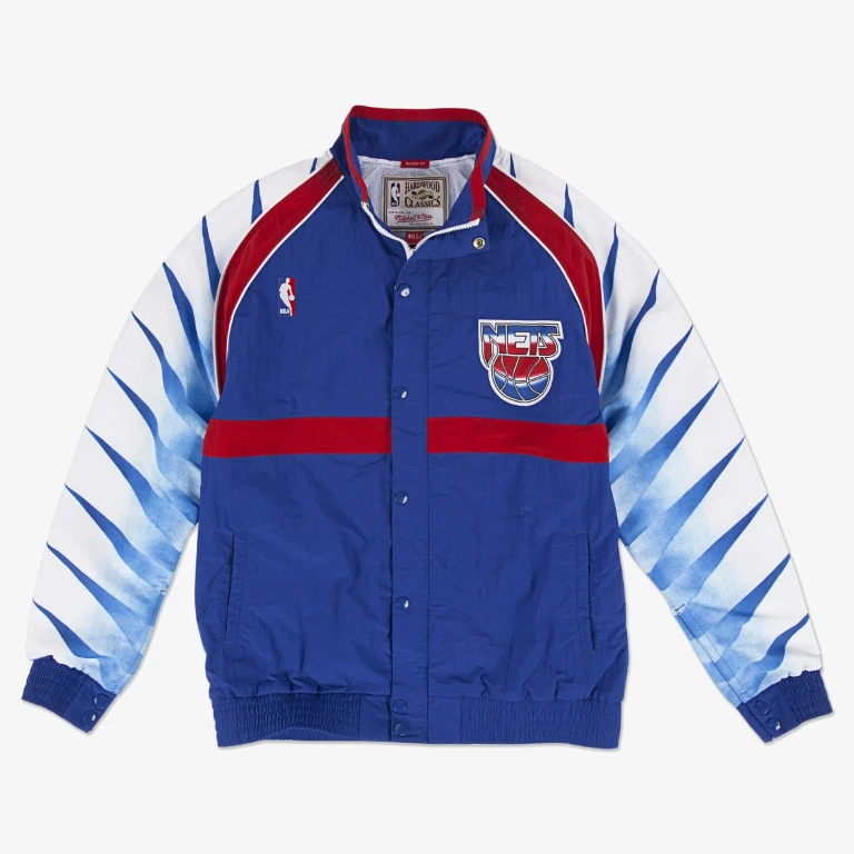 Men's NBA Authentic Warm Up Jacket Nets 93-94