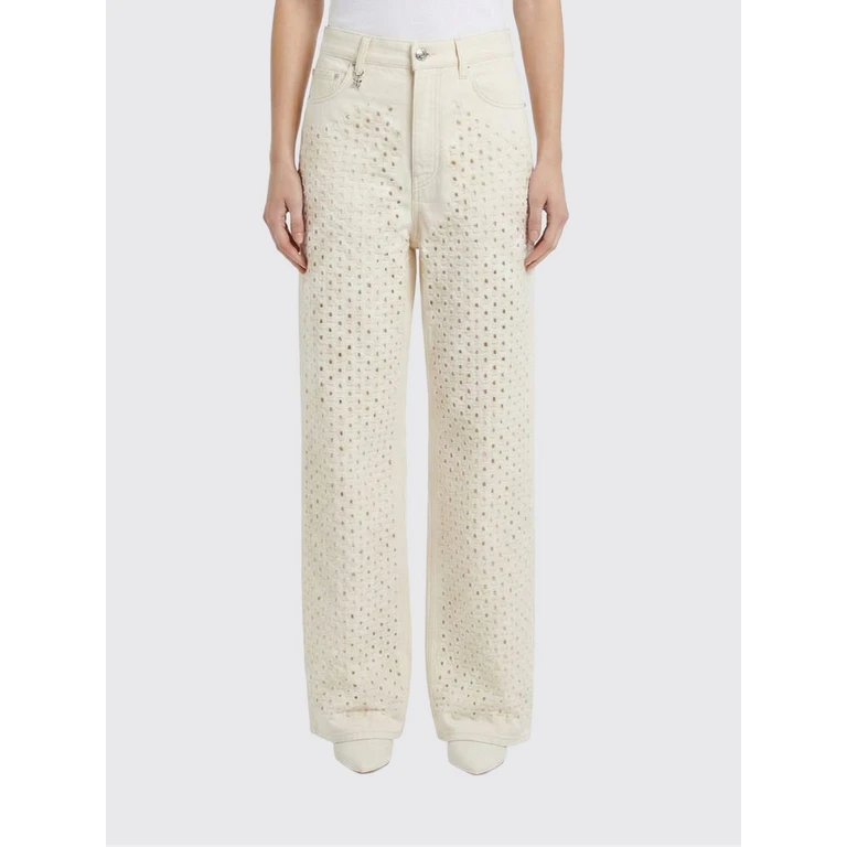Jeans Woman color Ecru (AWBMJE1001285)