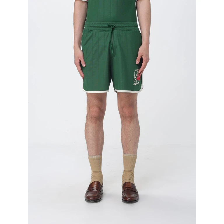 DRÔLE DE MONSIEUR Shorts Men color Green (KBS181PL160DGN)