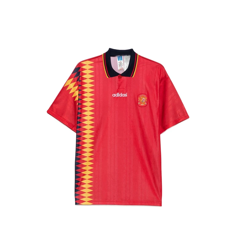 Adidas Diamond-pattern Spain Polo Shirt