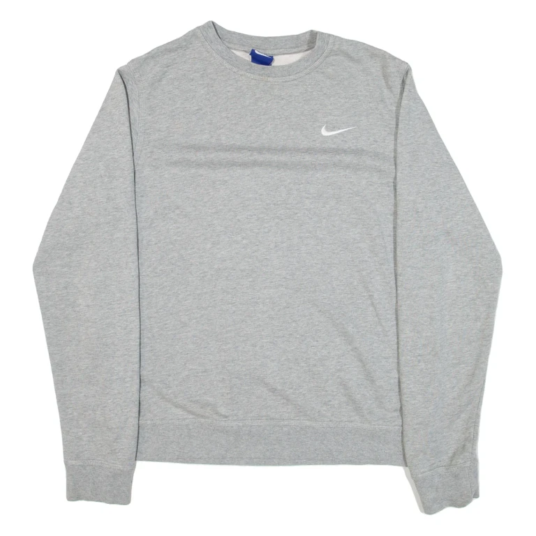 NIKE Mens Sweatshirt Grey M