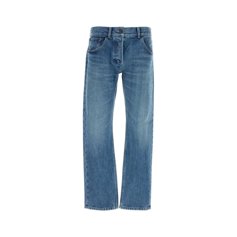 The Row Denim Fima Jeans Mediumindigo Exterior: Cotton - Women