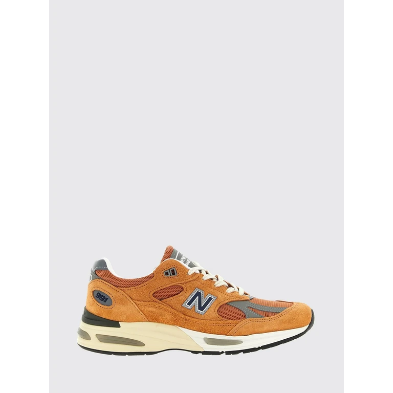 Multicolour Made in UK 991v2 Suede and Mesh Trainers (U991OV2OV2)