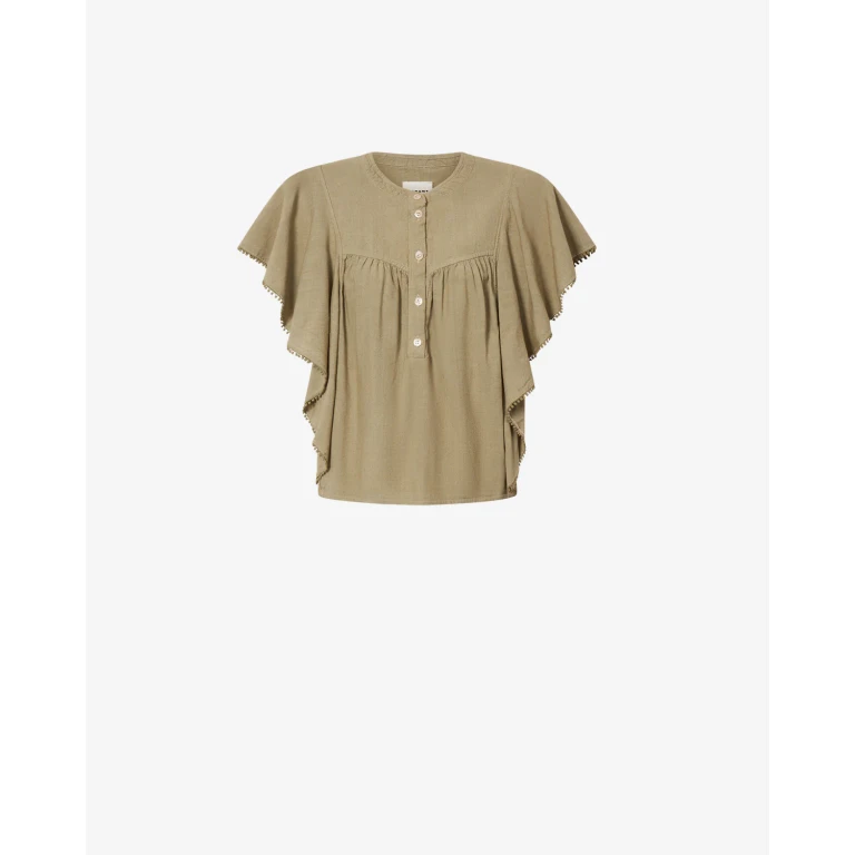 Haut / Top Marlie - Femme - Light Bronze - Taille34 - Marant Étoile