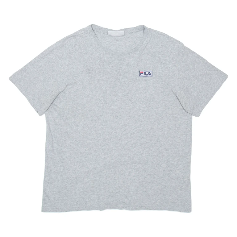 FILA Mens T-Shirt Grey L (II1-211024-5515)