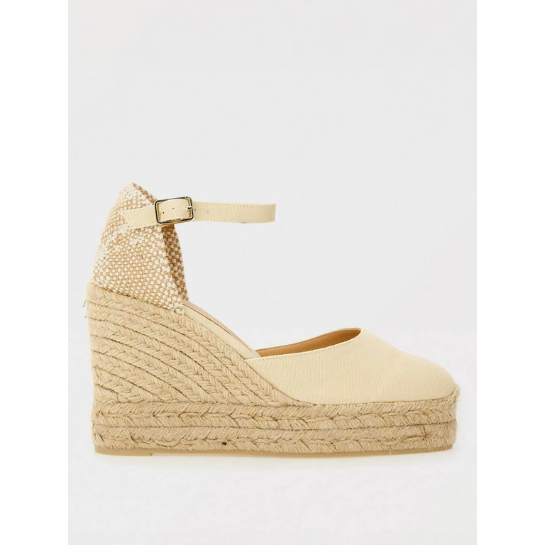 CASTAÑER Espadrille Woman color Ivory (CAROL8ED001)