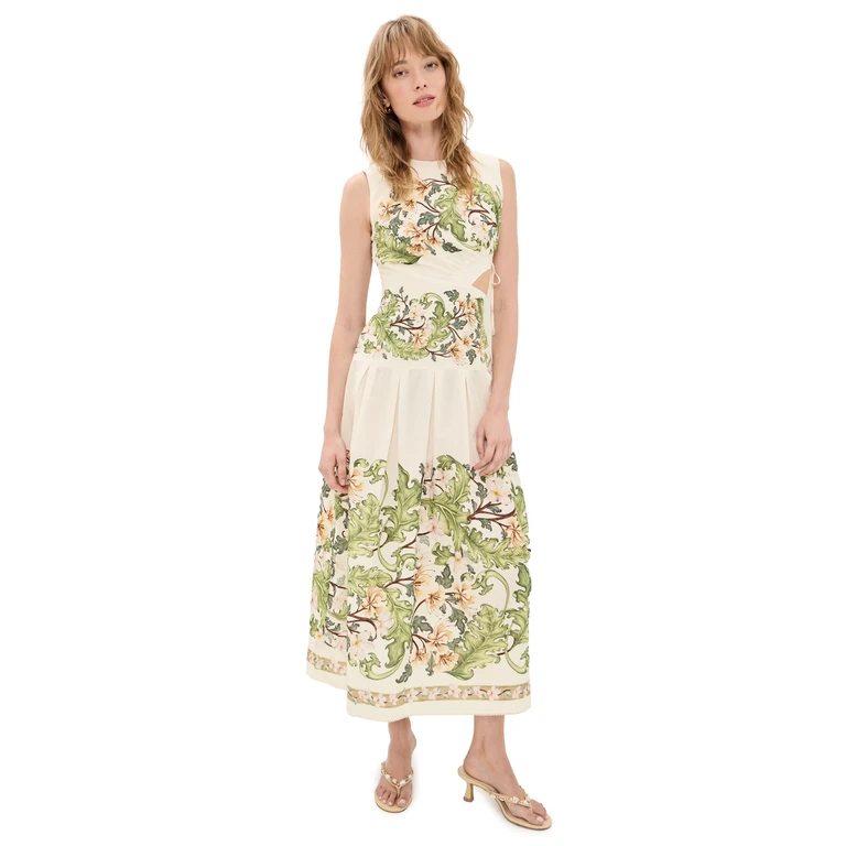 Agua by Agua Bendita Otono Anhelo Dress Multicolor M
