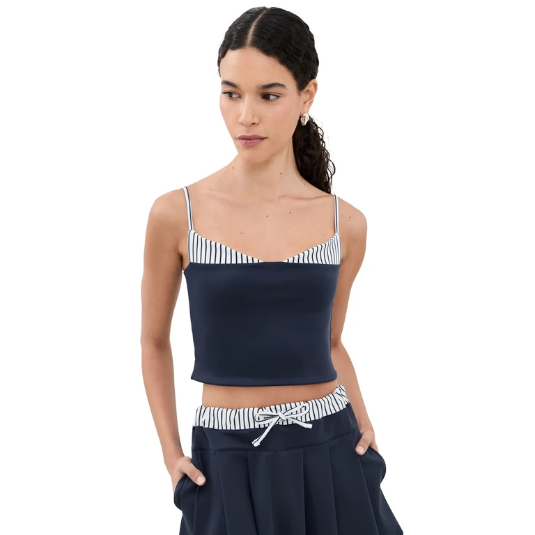 Port De Bras Amaya Top Burgundy/Chantilly L