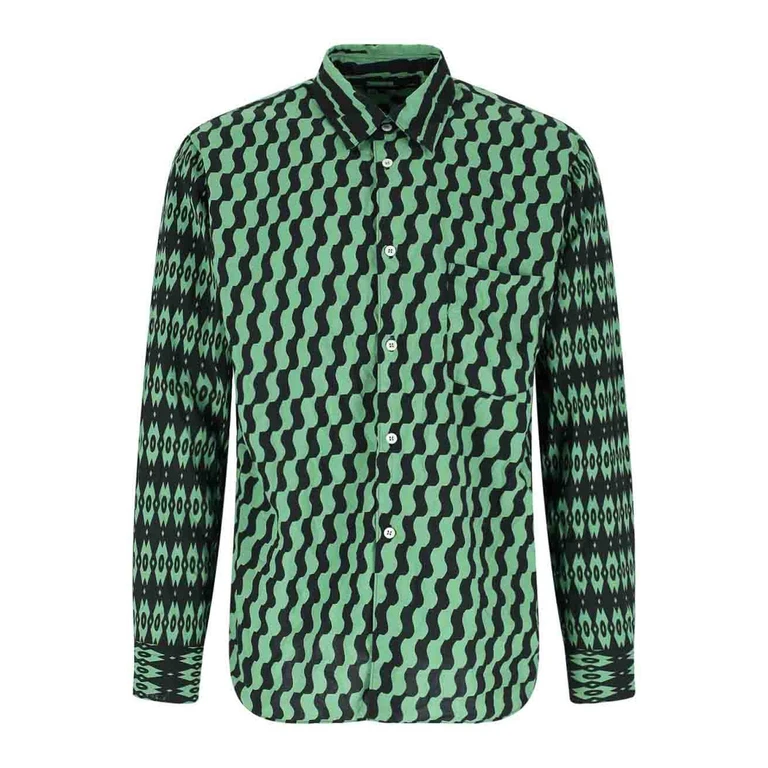 Comme Des Garcons Hommes Plus Chemise - Vert (PQB007S262)