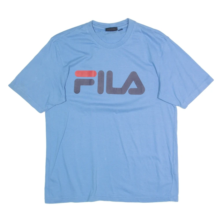 FILA Mens T-Shirt Blue M (VV1-271124-6052)