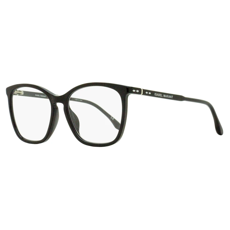Square Blue Block Eyeglasses IM0091/G/BB 807 Black 54mm