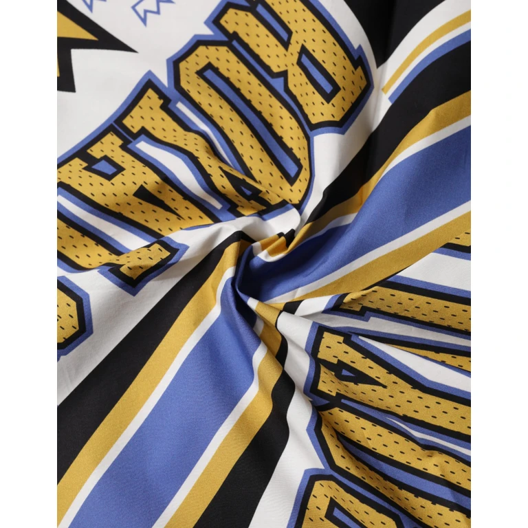 Dolce & Gabbana Multicolor Dg Royals Square Foulard Men 50cm X Scarf - Men