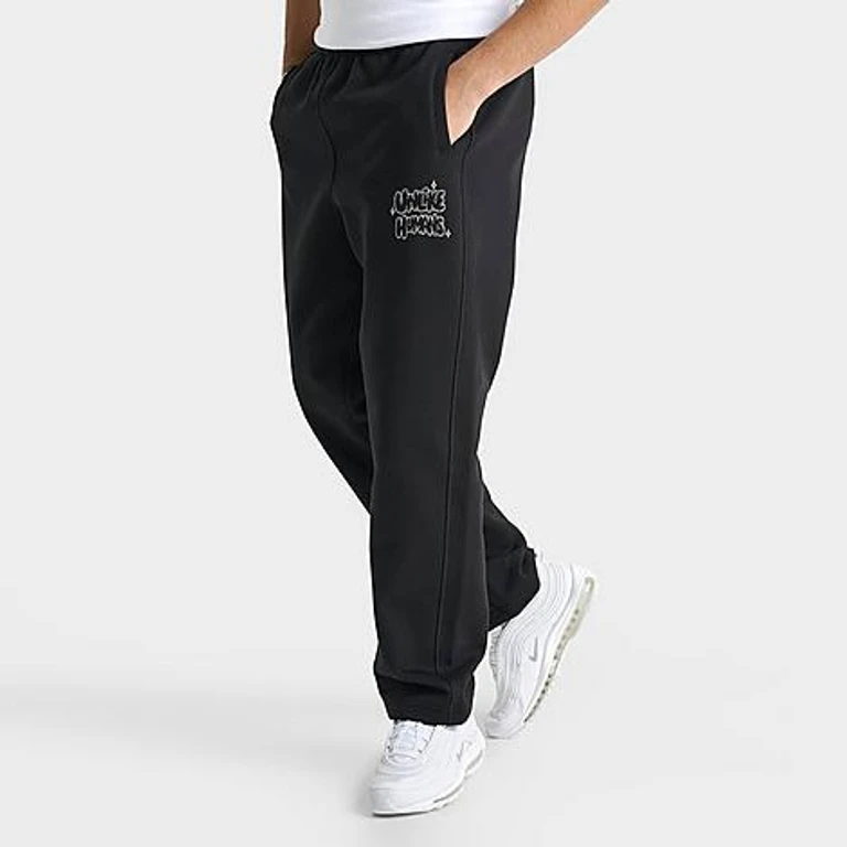Unlike Humans Men's Regent Sweatpants in Black Size: Small