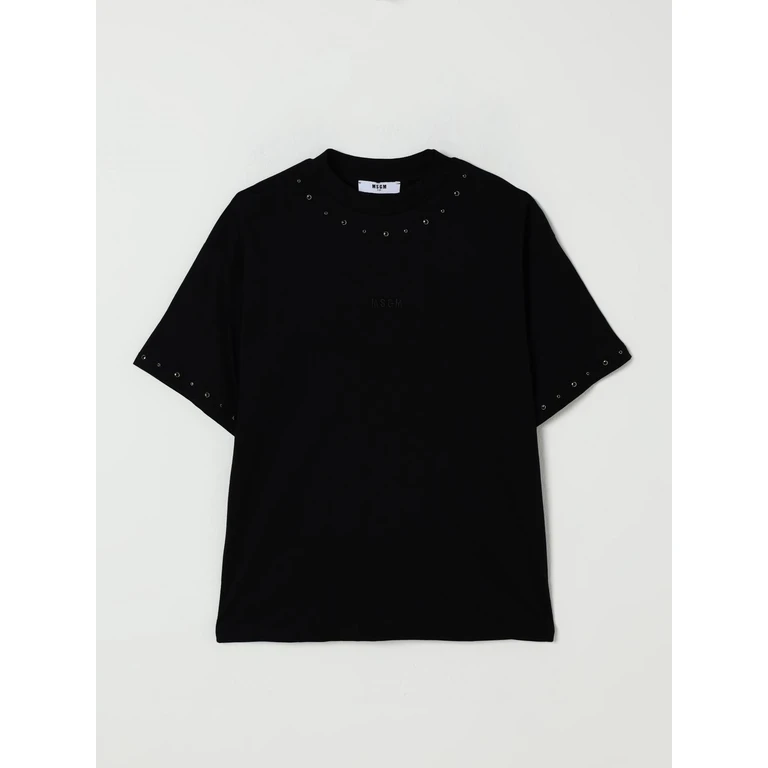 MSGM KIDS T-Shirt Kids color Black (F5MSJGTH149110)