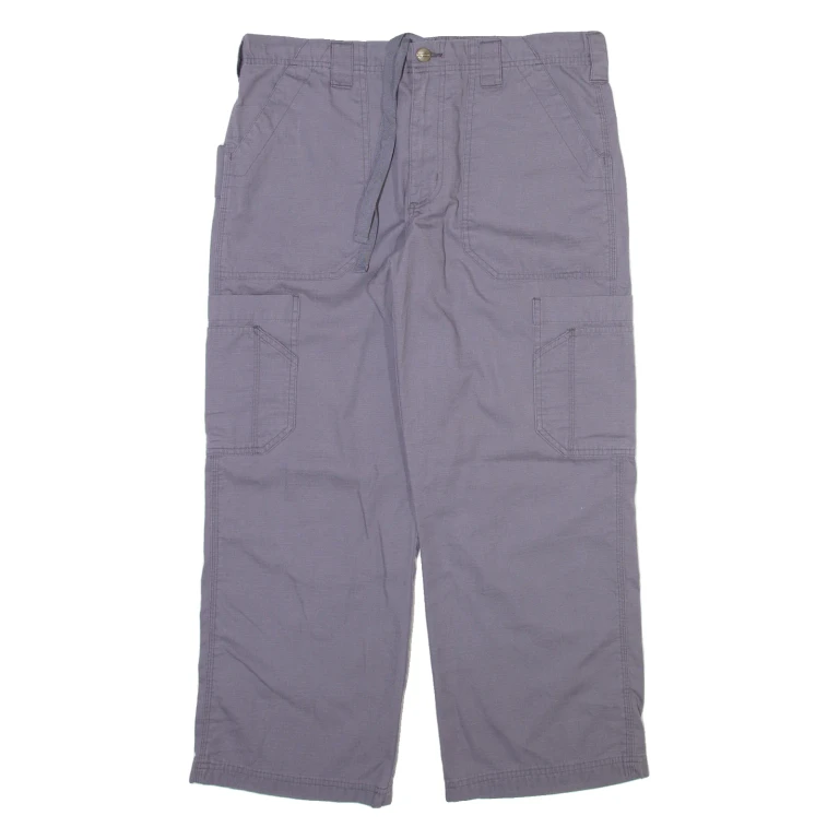 CARHARTT Carpenter Womens Trousers Grey Regular Straight W34 L27
