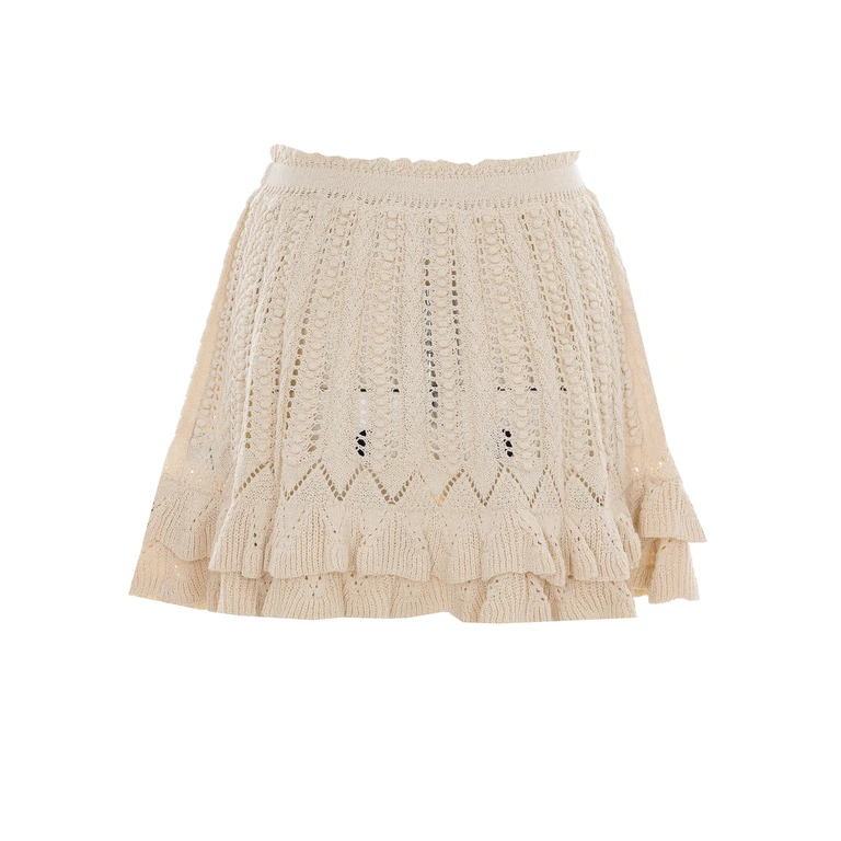 Isabel Marant Etoile Skirts Beige Cotton - Women