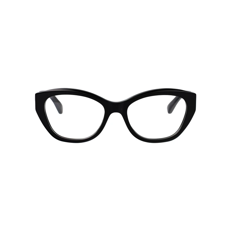 Balenciaga Bb0481o 001 Black-black-transparent Acetate Optical - Women