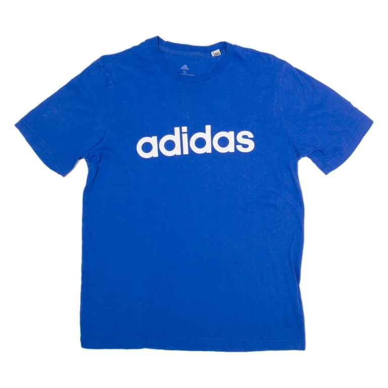 ADIDAS Mens T-Shirt Blue S (NN1-220824-13968)
