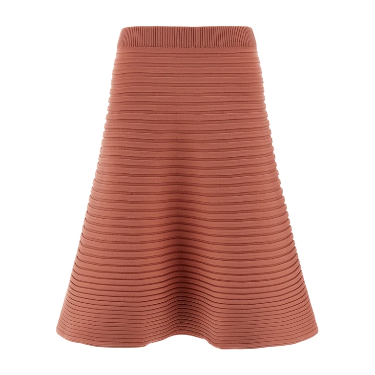 Pleats Please Issey Miyake Multicolor Polyester Midi Skirt - Women