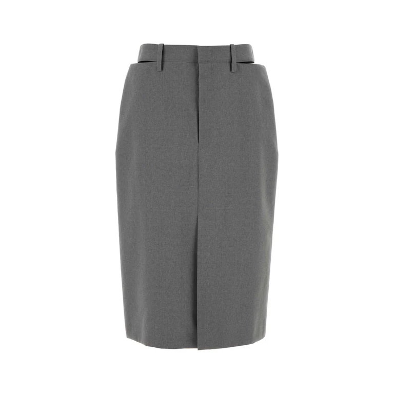 Jil Sander J03ma0287j40249 024 Grey Gonne