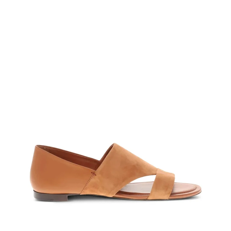 Tod's Leather Suede Sandals