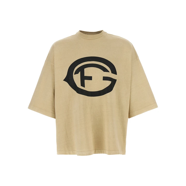 Fear Of God Beige Cotton T-Shirt - Men