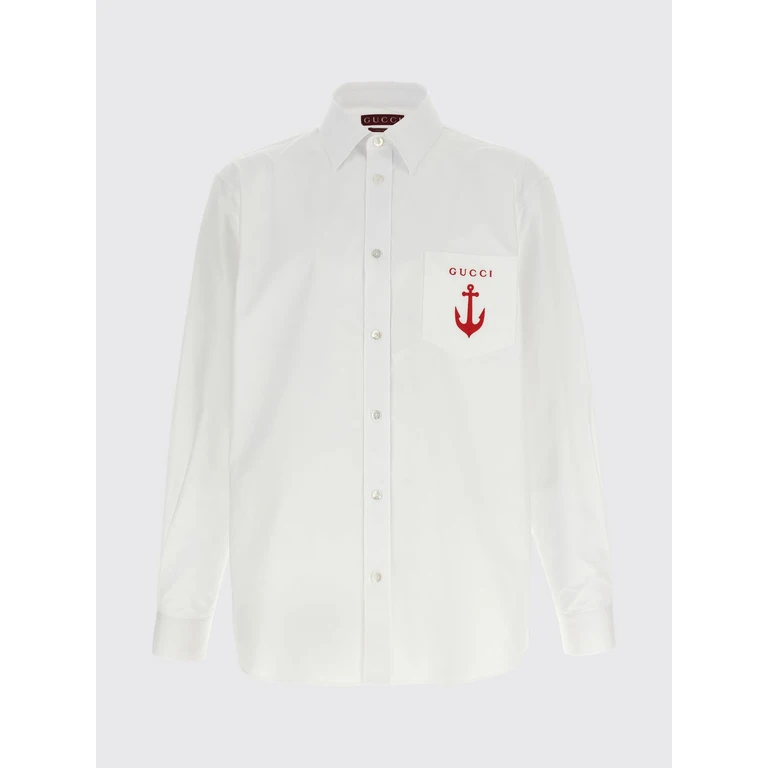 Shirt Men color White (833294Z7AUX9000)