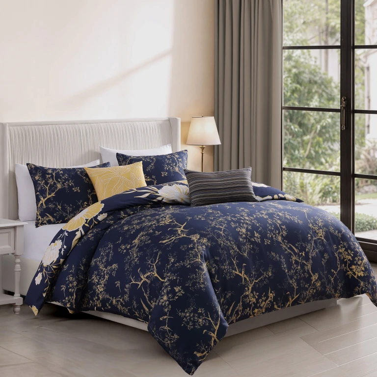 Sunglow 5 Piece Reversible Comforter Set