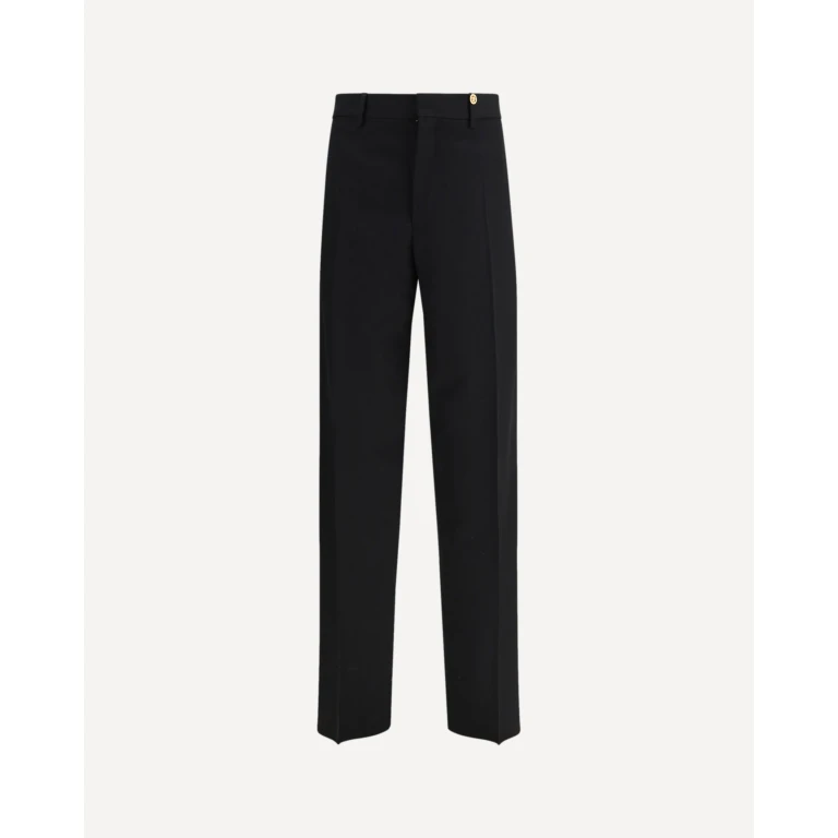 VERSACE Formal wool Trousers Male 50
