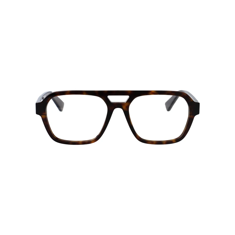 Bottega Veneta Bv1336oa 002 Havana-havana-transparent Acetate Optical - Men